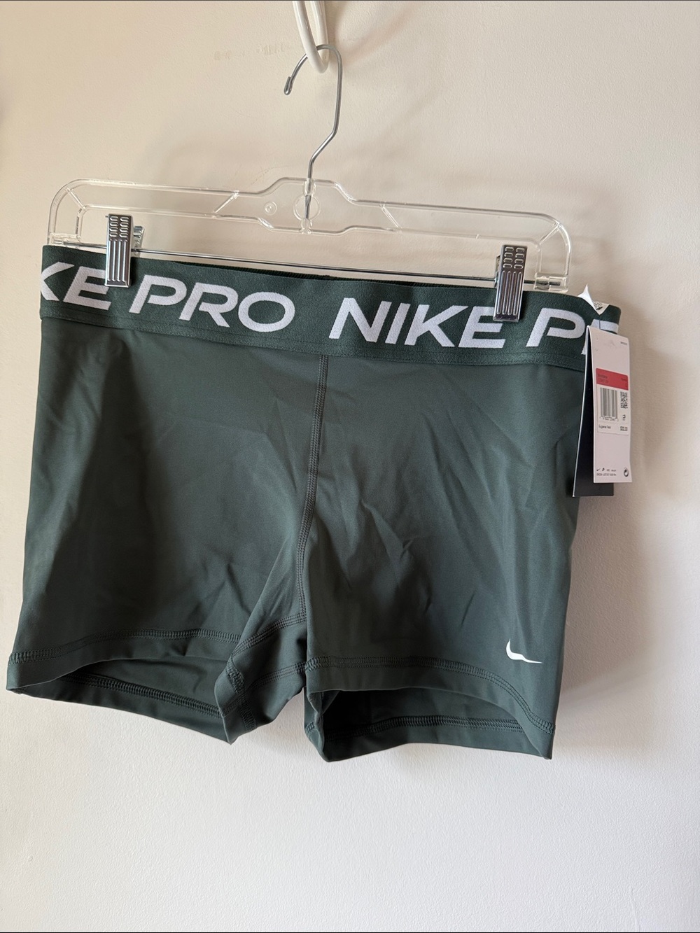 Nike Pro Women's Vintage Green Performance Shorts